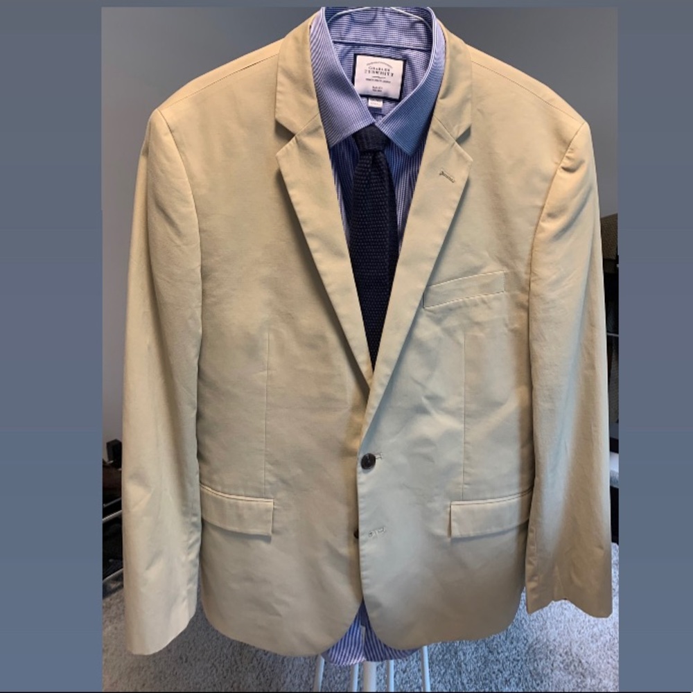 J.Crew Khaki Suit 44r 36/30 pants